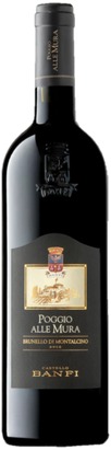 2019 Brunello di Montalcino Poggio alle Mura Castello Banfi