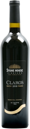 2023 Stone House Vineyard Claros Norton Reserve Texas Hill Country